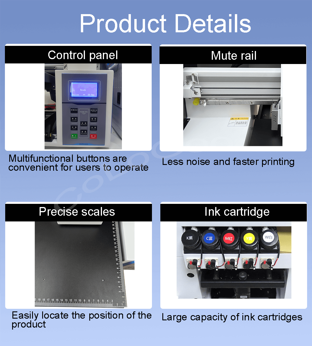 Smallest uv printer details