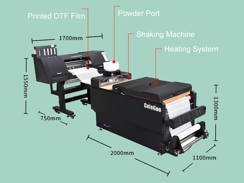 60CM direct to film printer