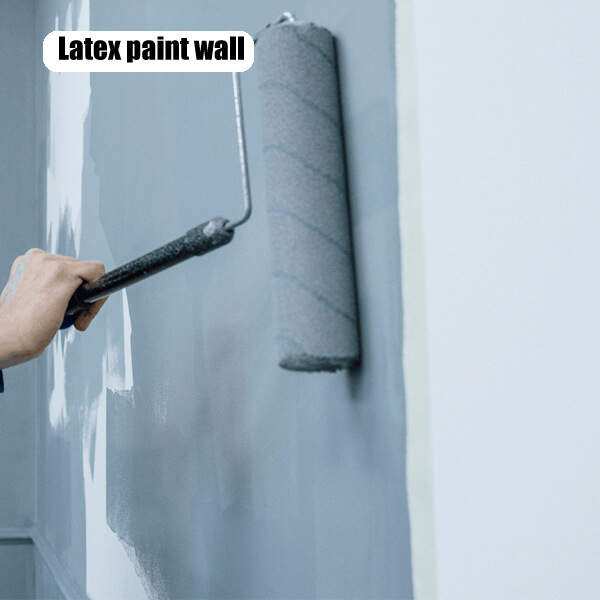 Latex paint wall