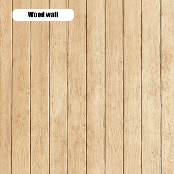 Wood wall