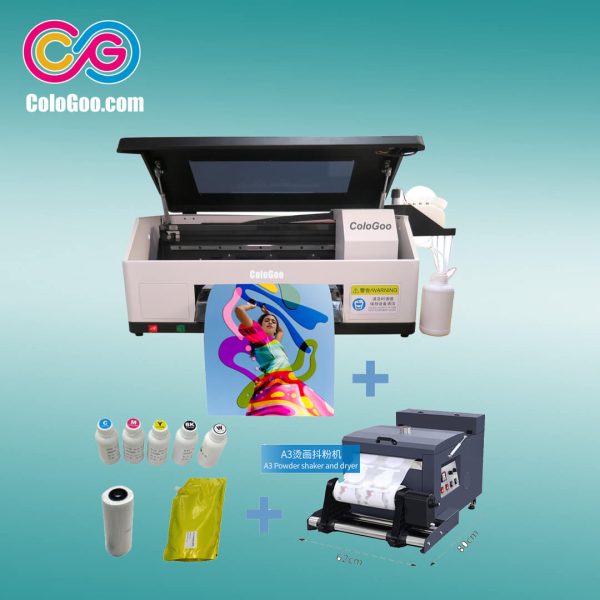 dual printer head CG-1F2 DTF Printer machine