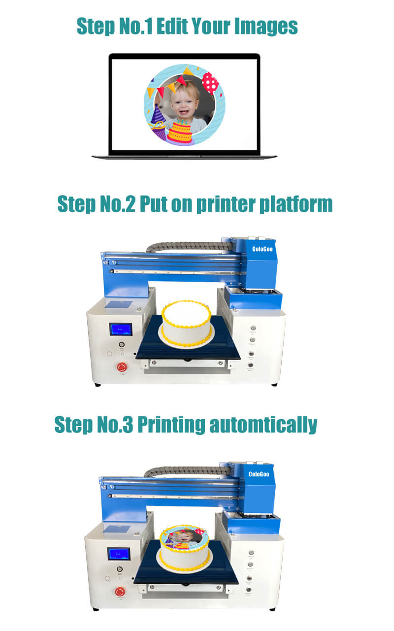 how to print edible images for cakes