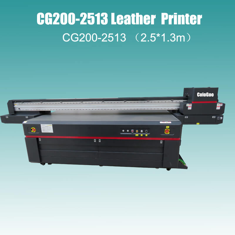 Cologoo 2513 uv leahter printing machines