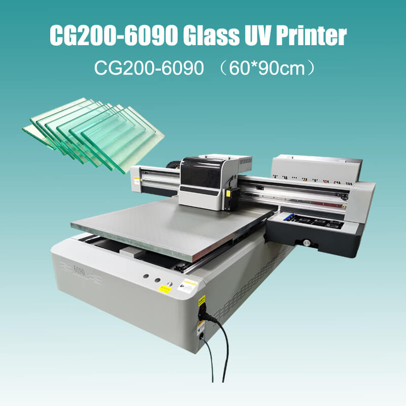 Cologoo 6090 glass uv printer