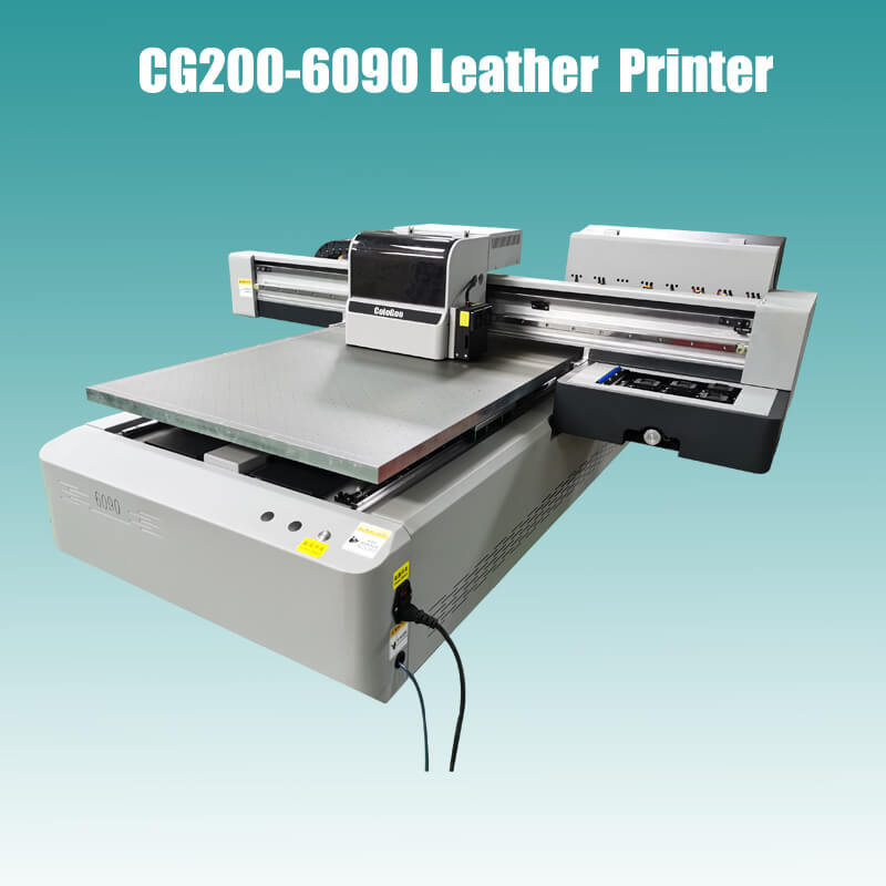 Cologoo 6090 uv leather printer