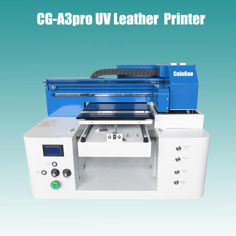 Cologoo a3 uv leahter printing machines