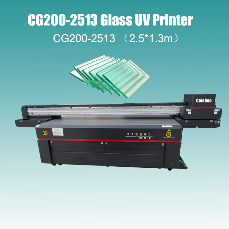 Cologoo glass 2513 uv printer