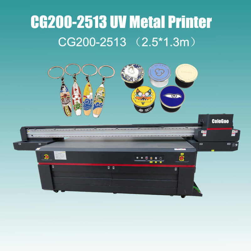 Cologoo metal 2513 uv printer