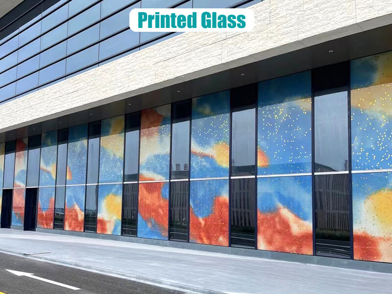 UV printed glass