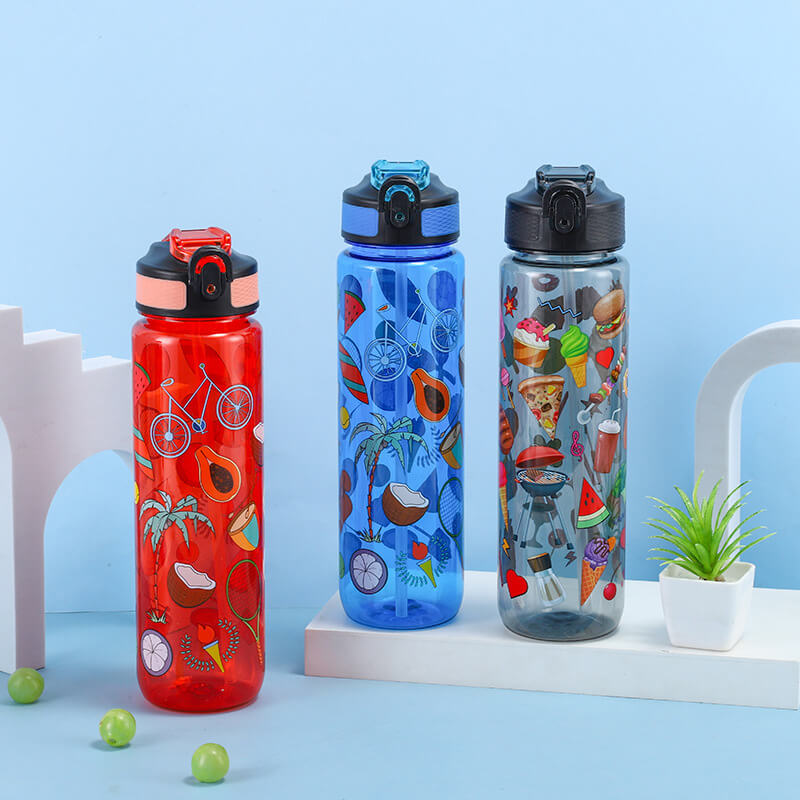 uv printed cylinder bottle