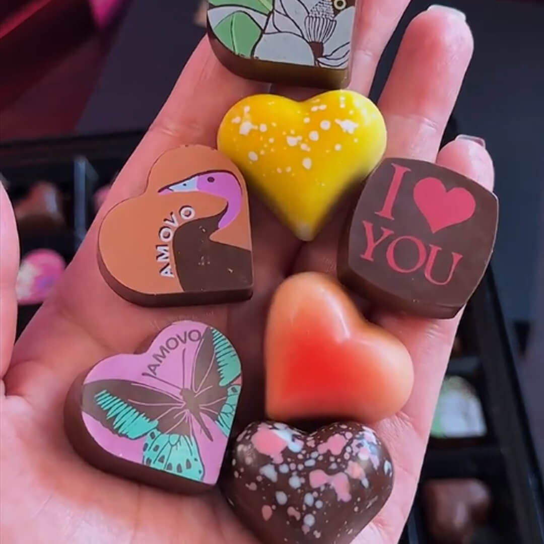 custom printed photo chocolates